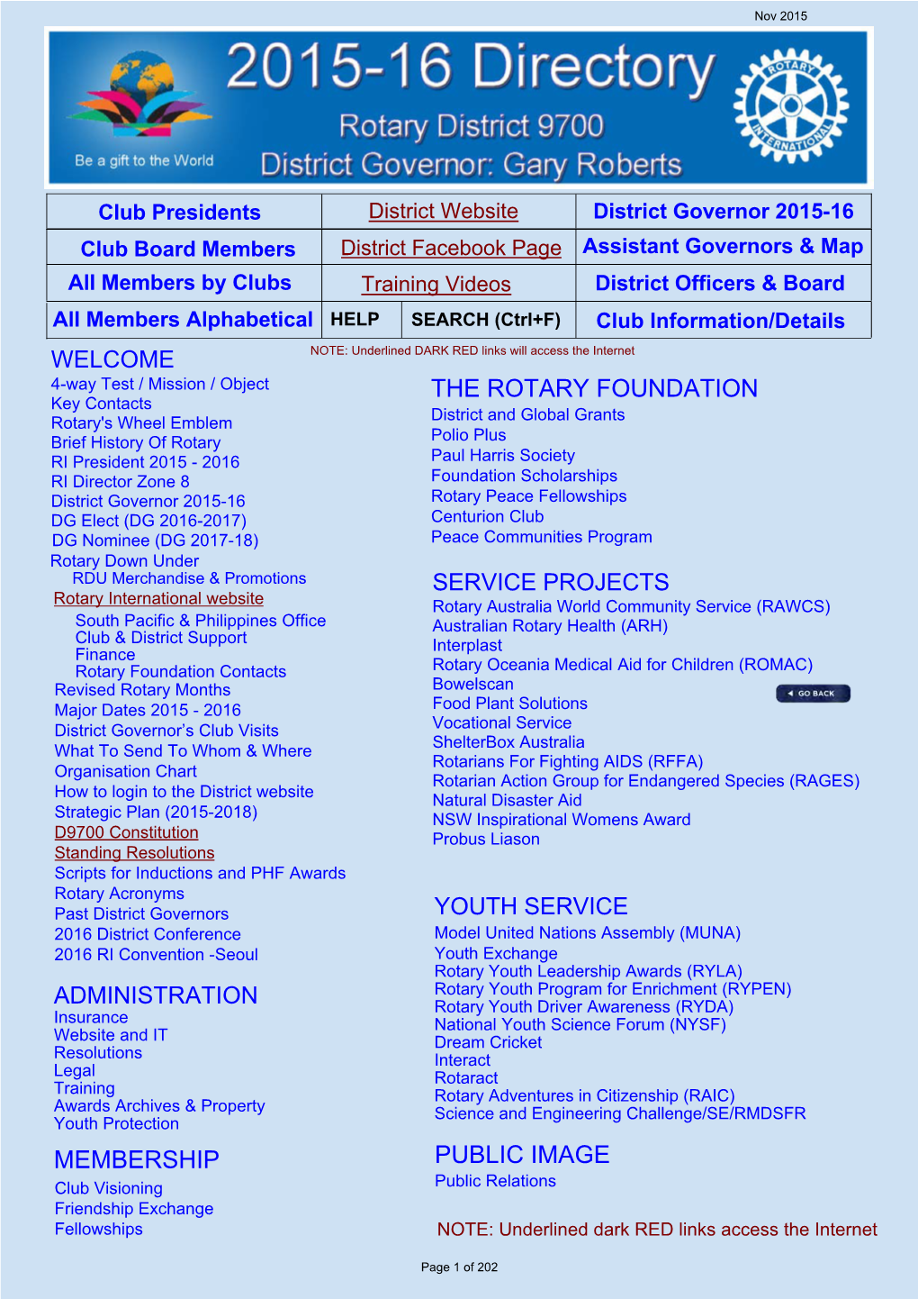 The Rotary Foundation Membership Public Image