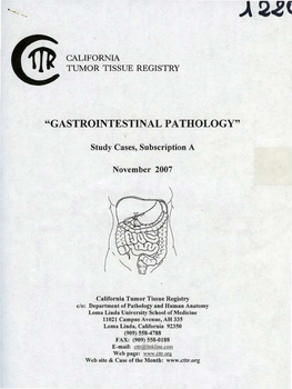 "Gastrointestinal Pathology"