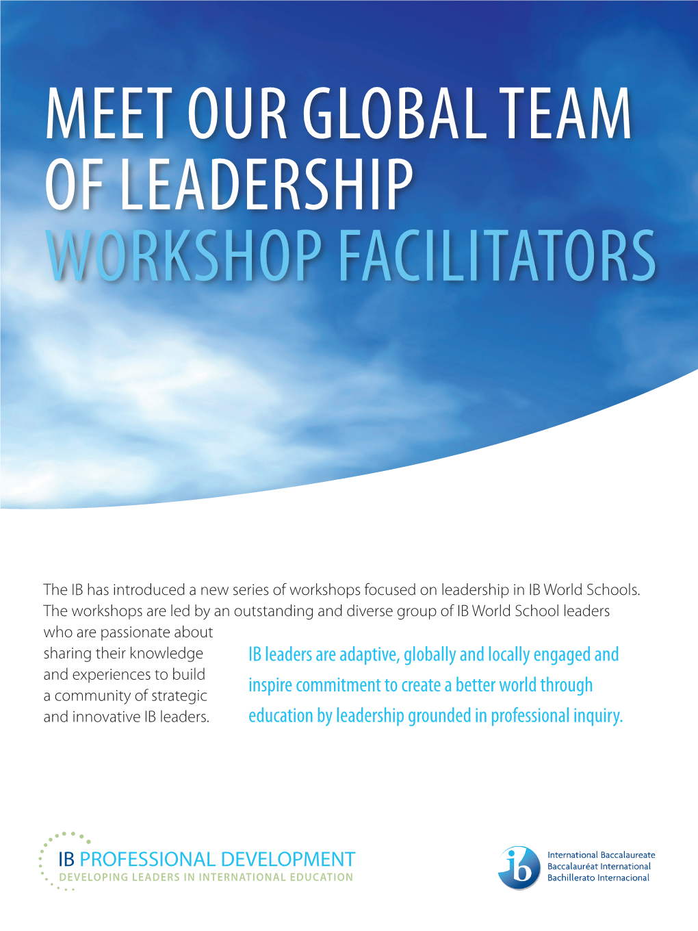 Meet Our Global Team of Leadership Workshop Facilitators