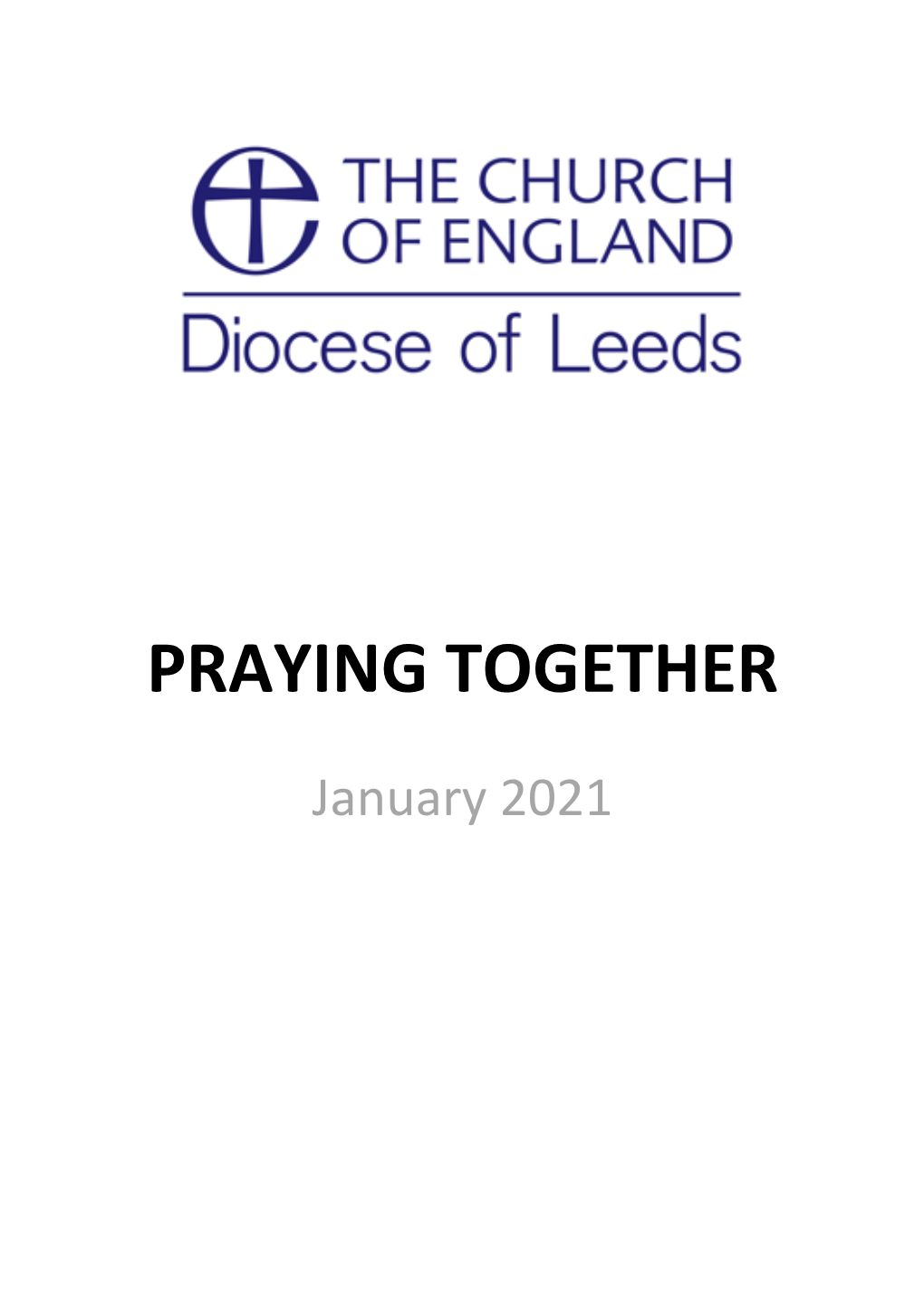 Prayer Diary – January 2021