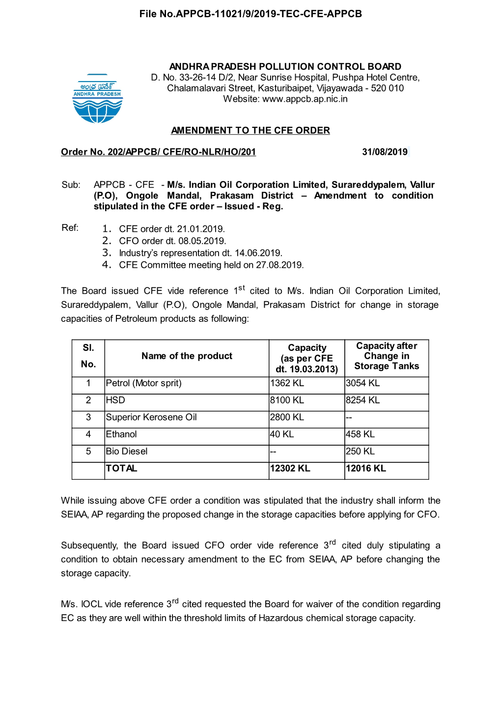 3 Indian Oil Carporation Ltd Surareddypalem Prakasam District