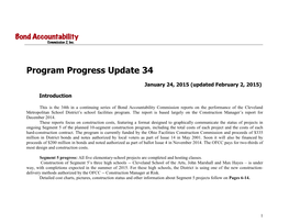 Segment 5 Project Hard-Cost Contracts and Change Orders (January 6, 2015) CO % Louisa May Alcott CD-Phase Original Change Revised Original $ Per Sq