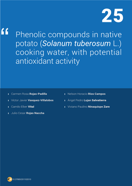 Phenolic Compounds in Native Potato (Solanum