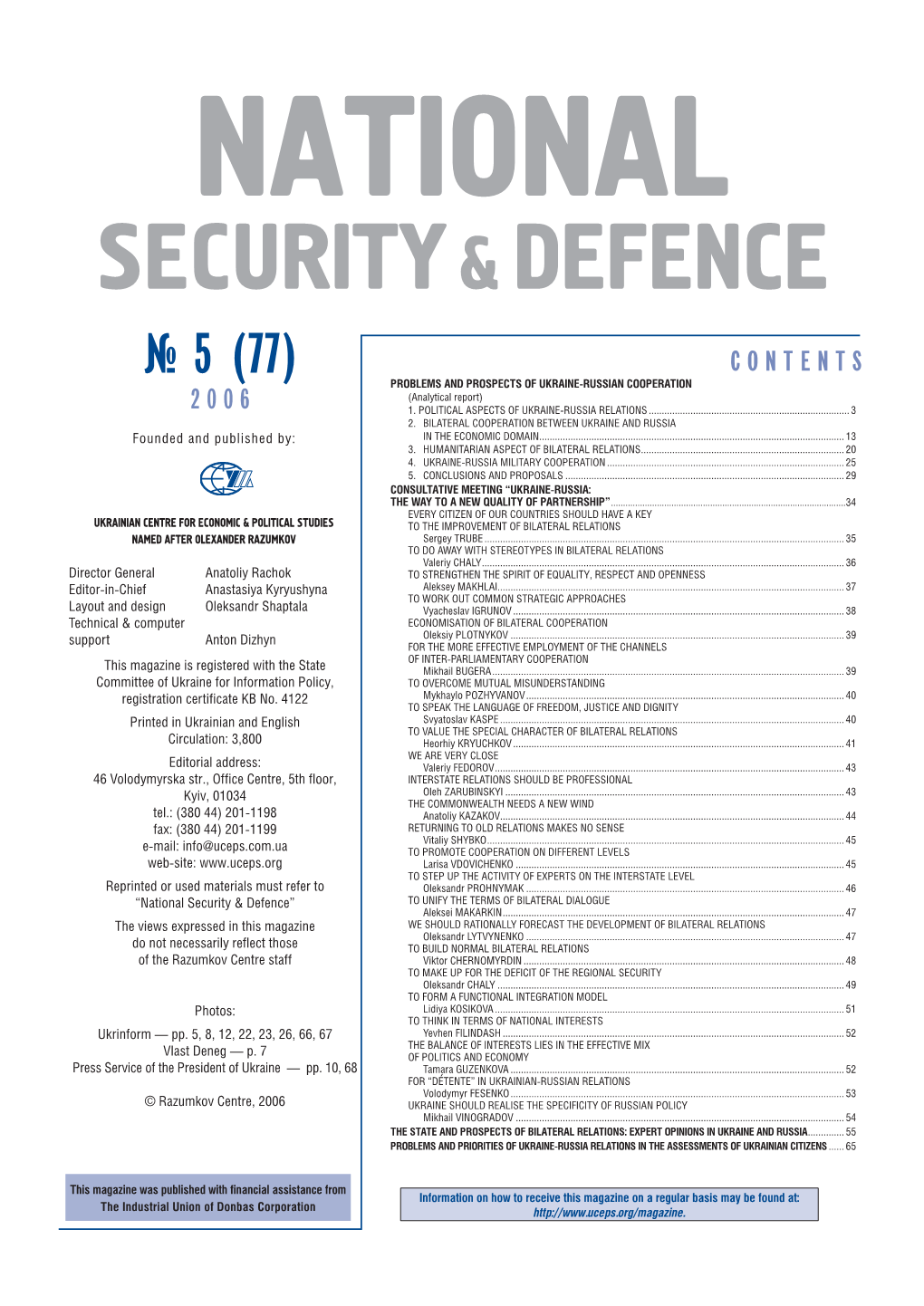 Security & Defence