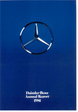 Daimler-Benz Annual Report 1981