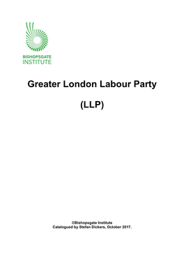 Greater London Labour Party