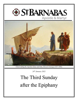 The Third Sunday After the Epiphany