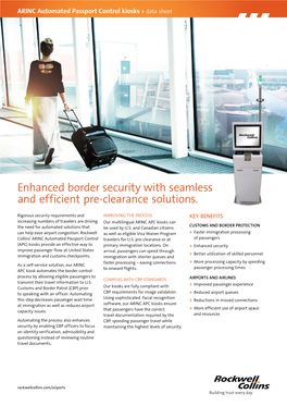 Enhanced Border Security with Seamless and Efficient Pre-Clearance Solutions