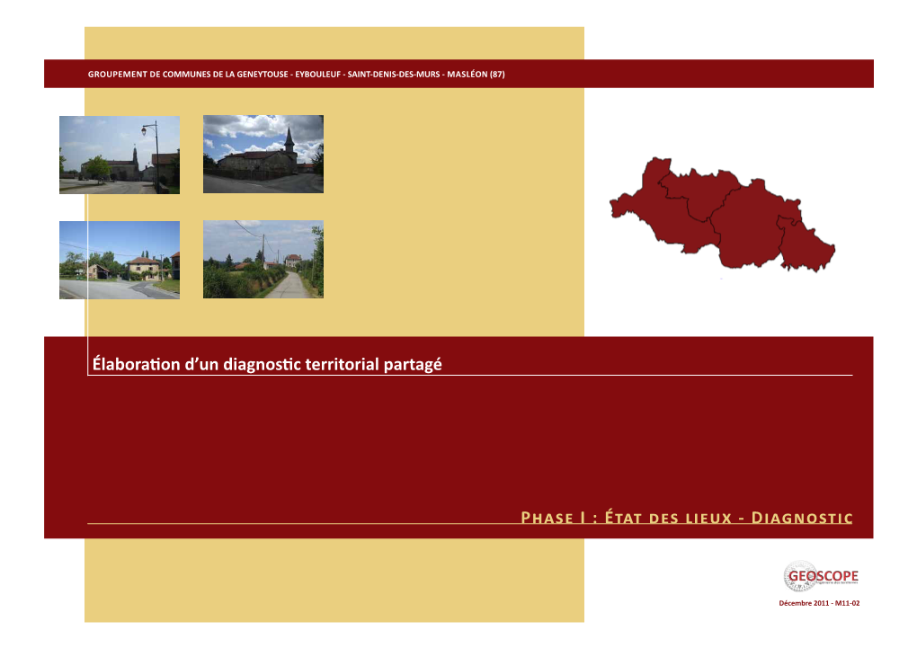Élaboration D'un Diagnostic Territorial Partagé