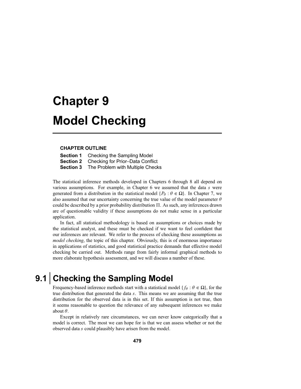 Chapter 9 Model Checking