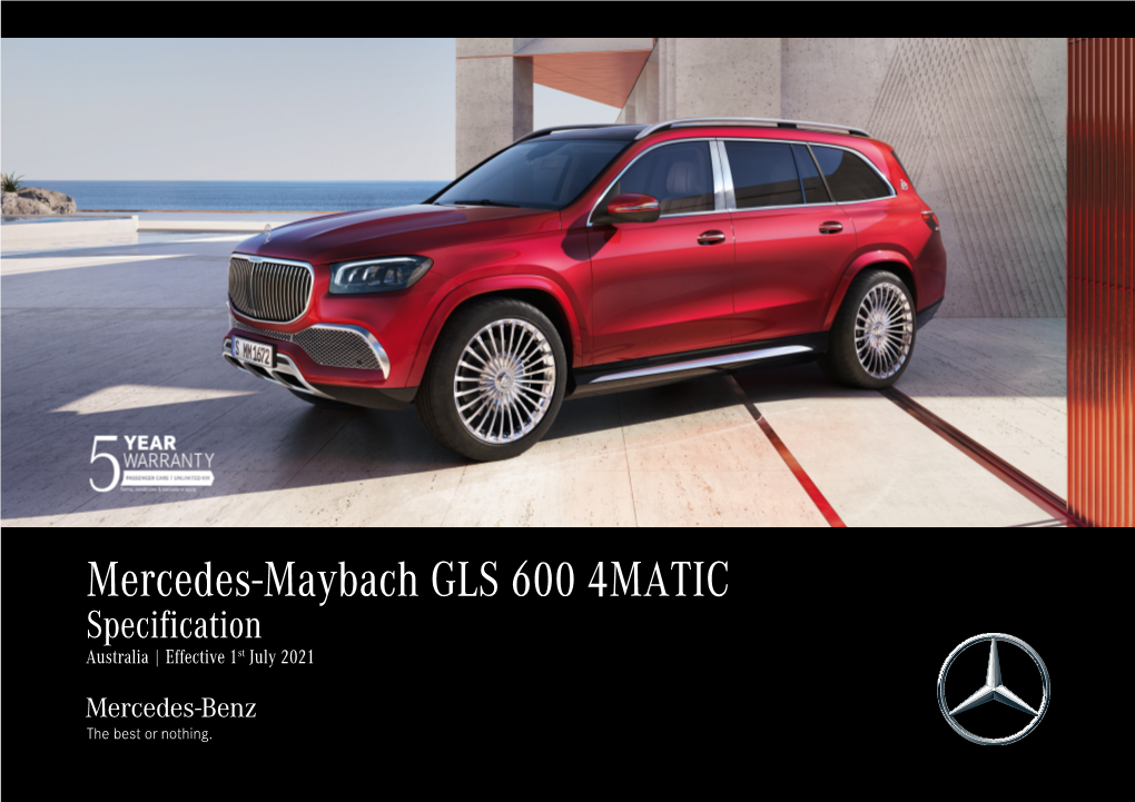 Mercedes-Maybach GLS 600 4MATIC