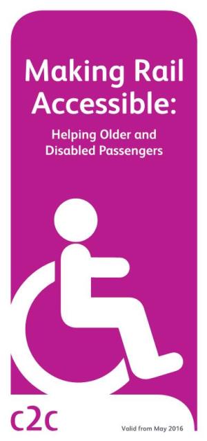 Making Rail Accessible: Helping Older and Disabled Passengers