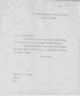 General Correspondence, June 27-30, 1927