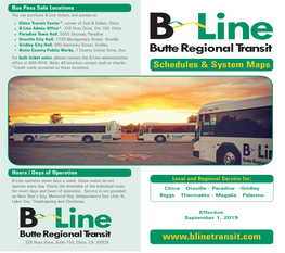B-Line Schedule