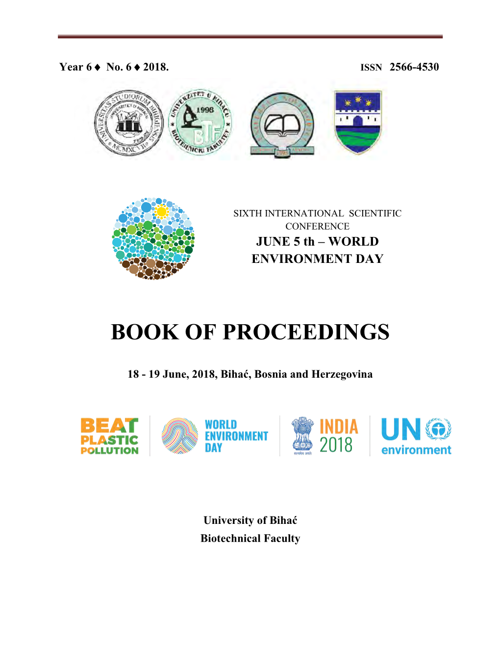 Book of Proceedings 2018 1