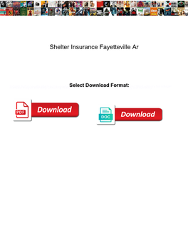 Shelter Insurance Fayetteville Ar