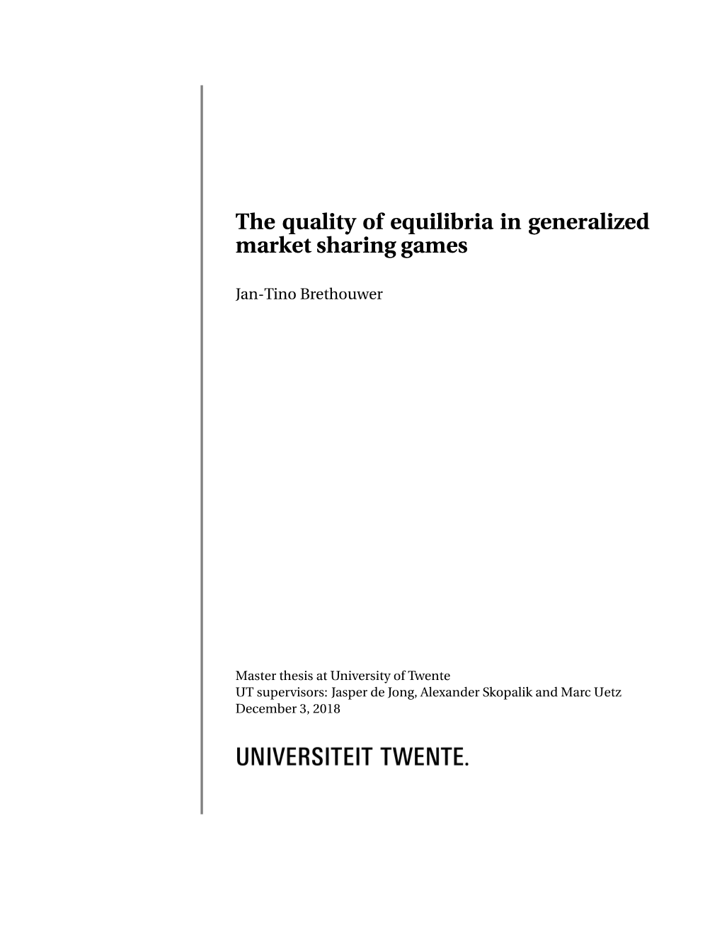 The Quality of Equilibria in Generalized Market Sharing Games