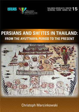 Persians and Shi'ites in Thailand