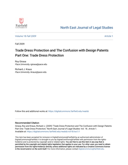 Trade Dress Protection and the Confusion with Design Patents Part One: Trade Dress Protection