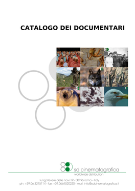 Catalogo Dei Documentari La Nostra Storia