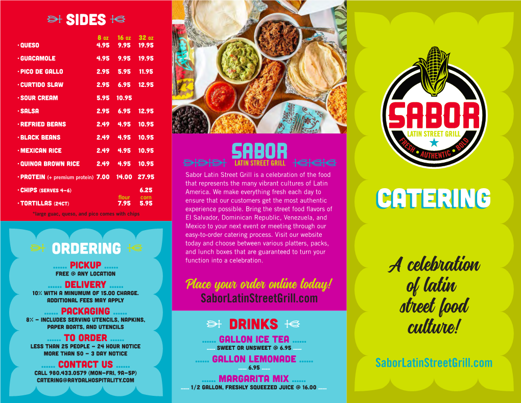 Sabor Catering Menu 2021.Cdr