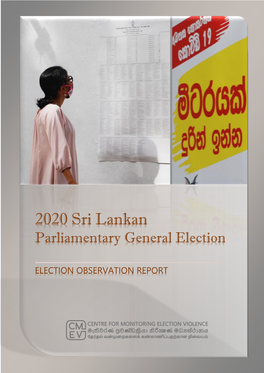 2020 Sri Lankan Parliamentary General Election