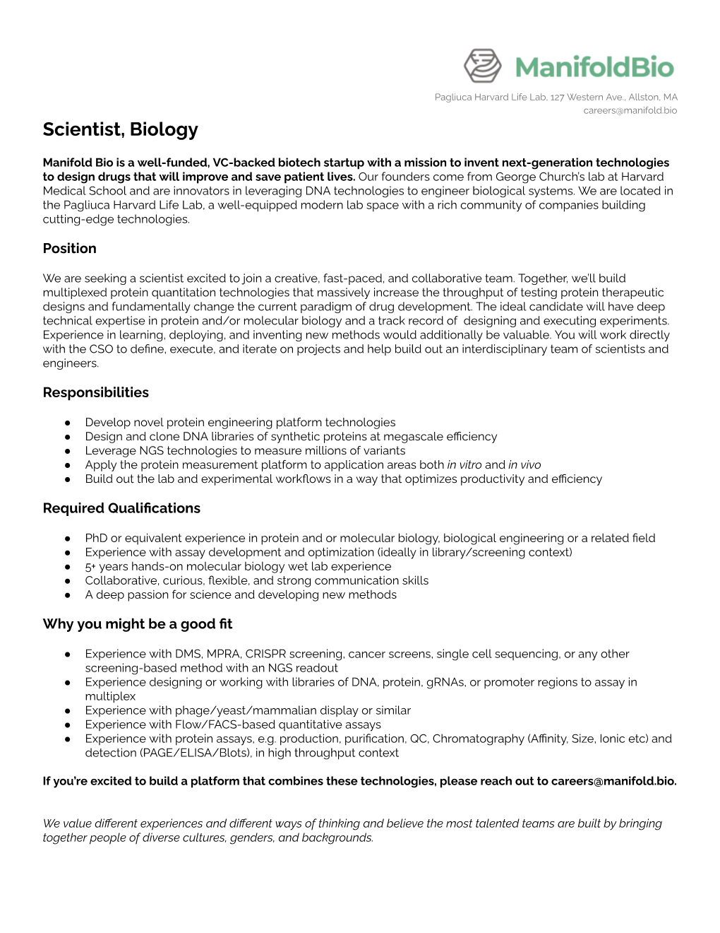 Scientist, Biology