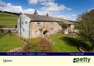Thorny Bank Farm L Roughlee L Lancashire Price: £625,000