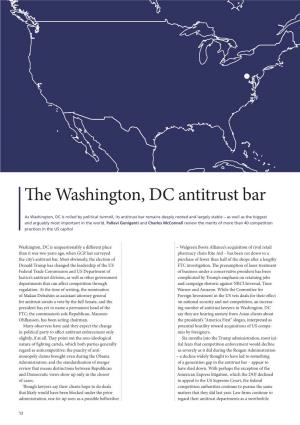 The Washington, DC Antitrust Bar