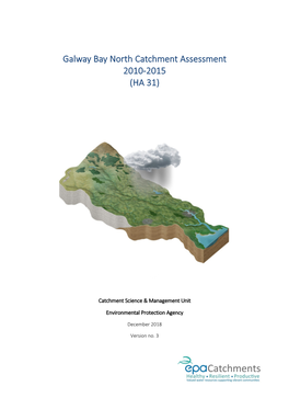 Galway Bay North Catchment Assessment 2010-2015 (HA 31)