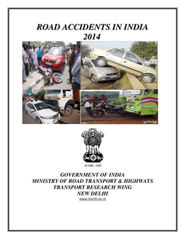 Road Accidents in India 2014