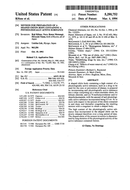 III |||||||||| USOO5290752A United States Patent (19) 11 Patent Number: 5,290,752 Kifune Et Al