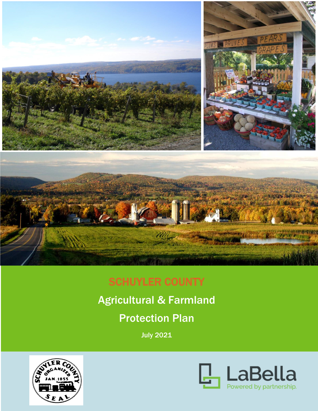 SCHUYLER COUNTY Agricultural & Farmland Protection Plan