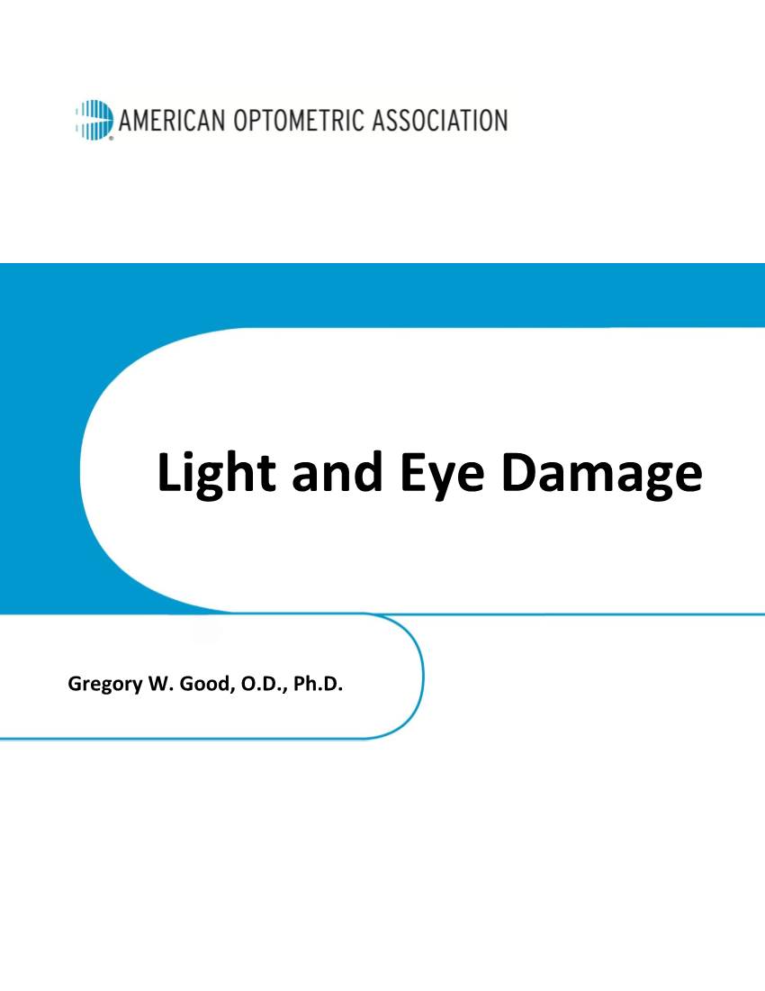 AOA's Light and Eye Damage