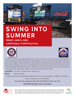 Mets Vs Washington Nationals Jan 2020:RPAC Day at Races Flyer 0218