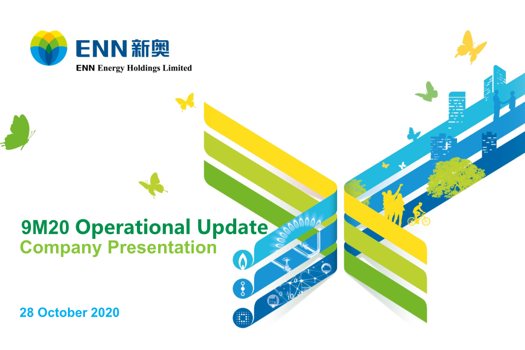 9M20 Operational Update Company Presentation