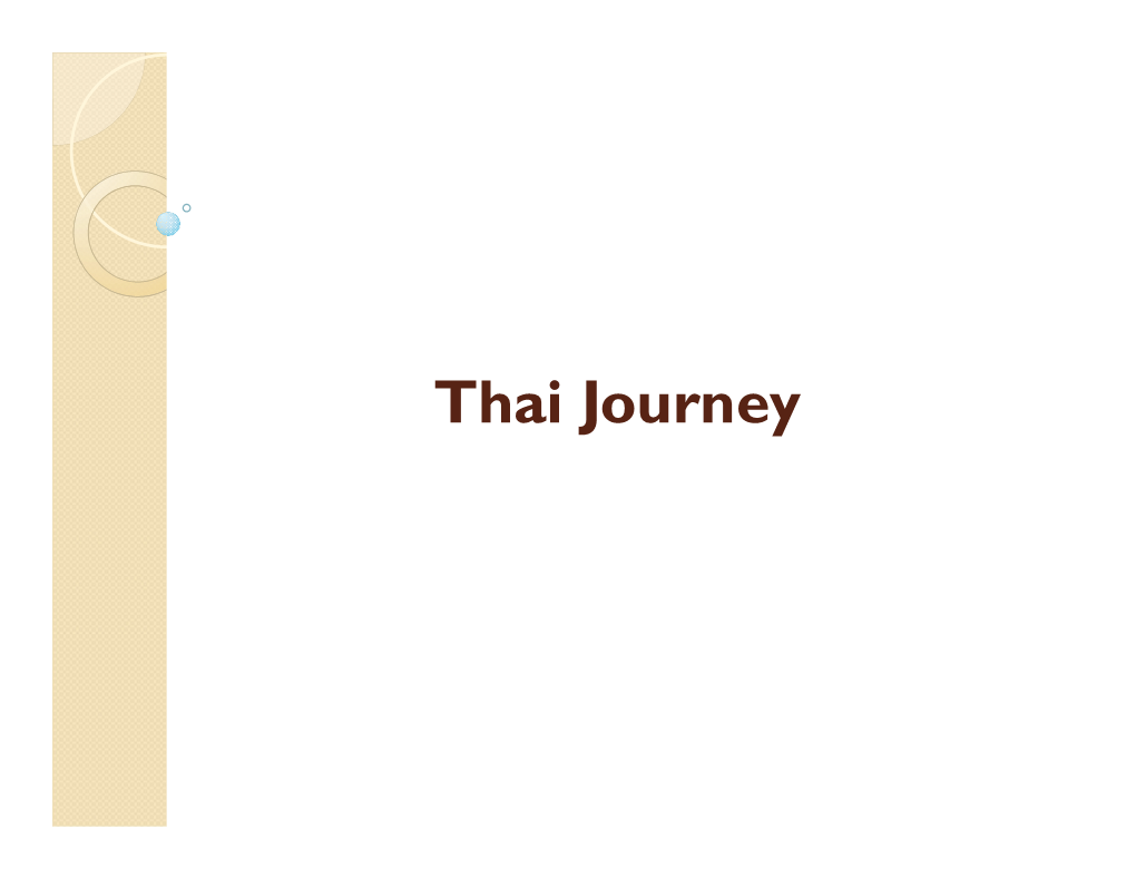 Thai Journey