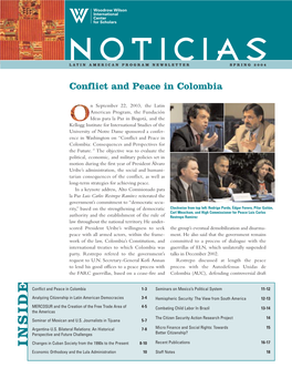 Latin American Program Newsletter. Spring 2004
