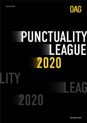 Punctuality League 2020