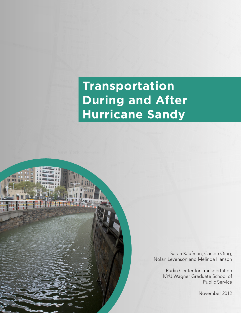 Transportation During and After Hurricane Sandy