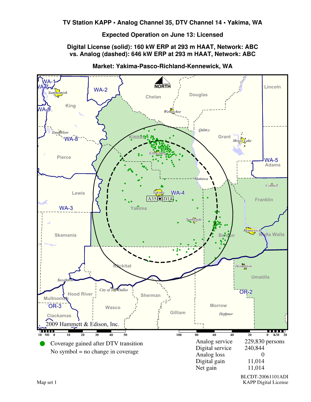 ©2009 Hammett & Edison, Inc. TV Station KAPP • Analog Channel 35