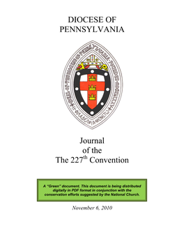Convention Journal 2010