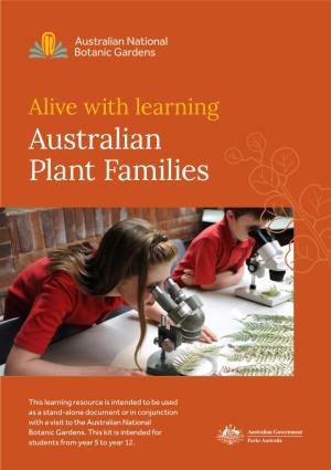 Australian Plant Families