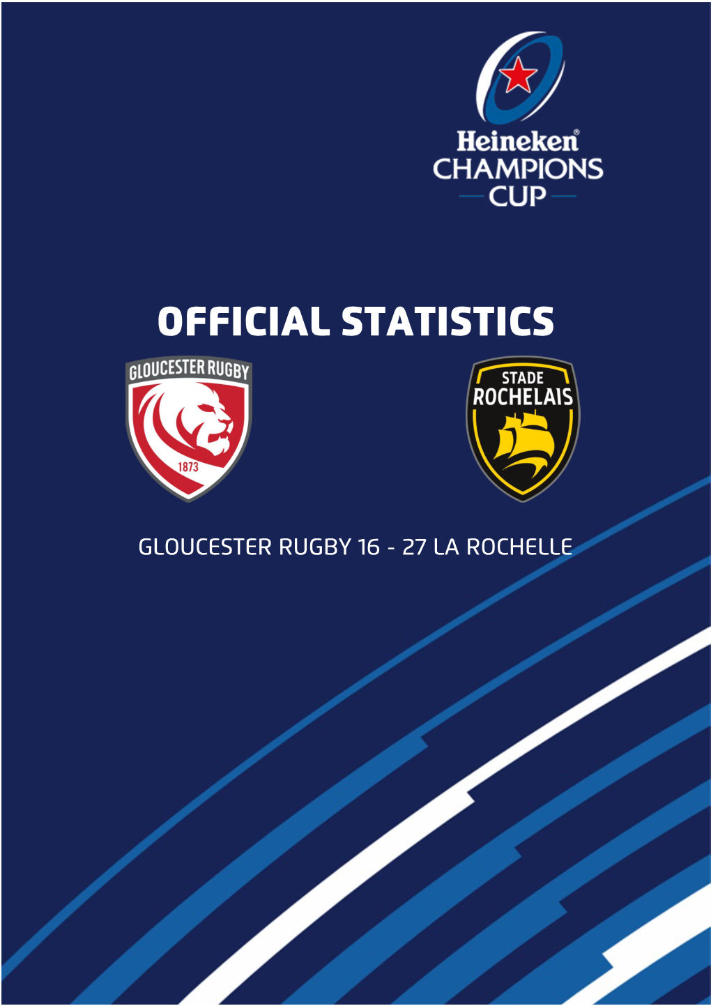 Official Match Statistics