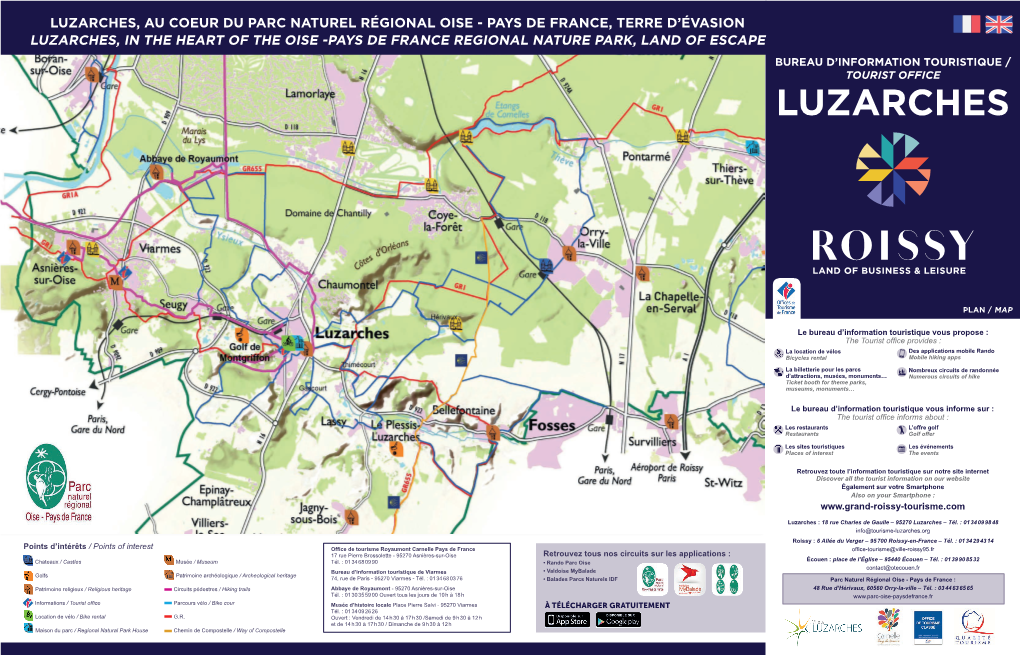 Plan Touristique De Luzarches