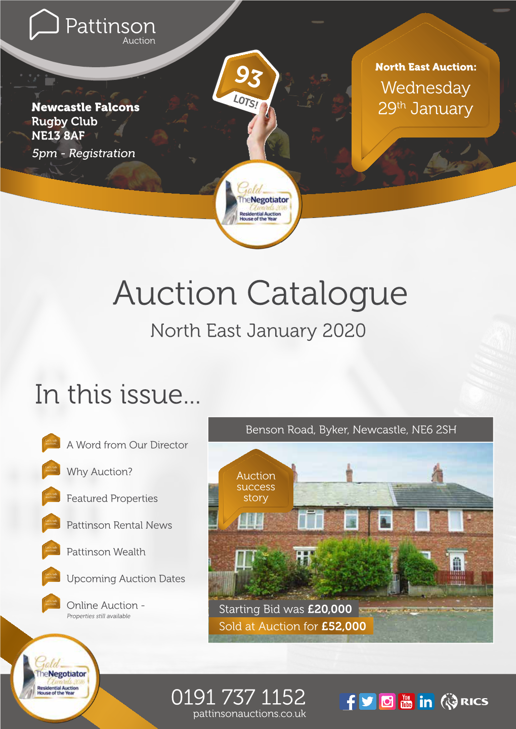 Auction Catalogue North East January 2020