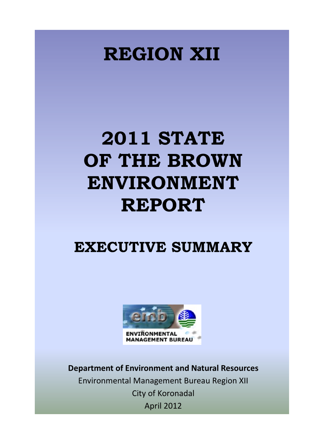 Executive Summary 2011