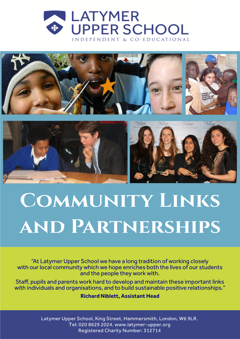 Community Links and Partnerships