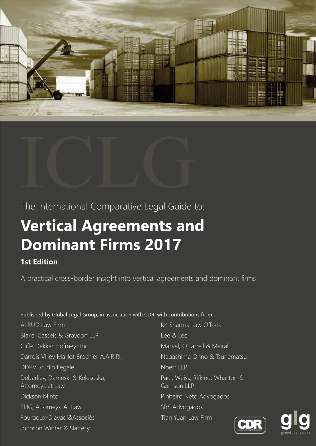 Vertical Agreements and Dominant Firms 2017 1St Edition