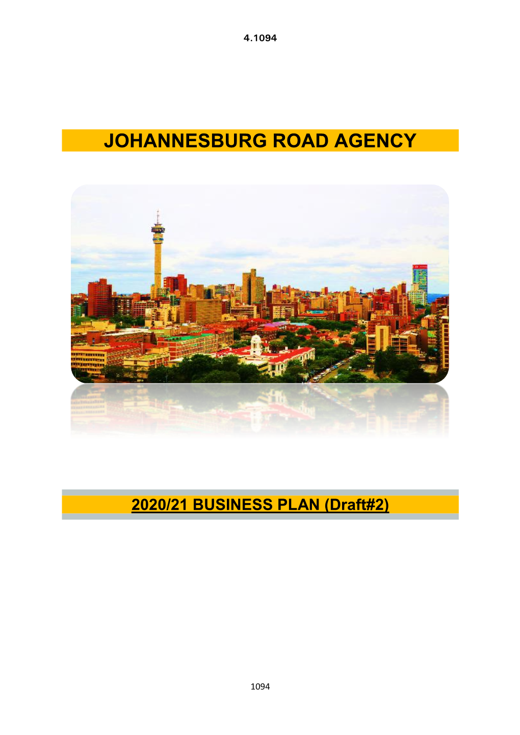 Johannesburg Roads Agency (JRA)